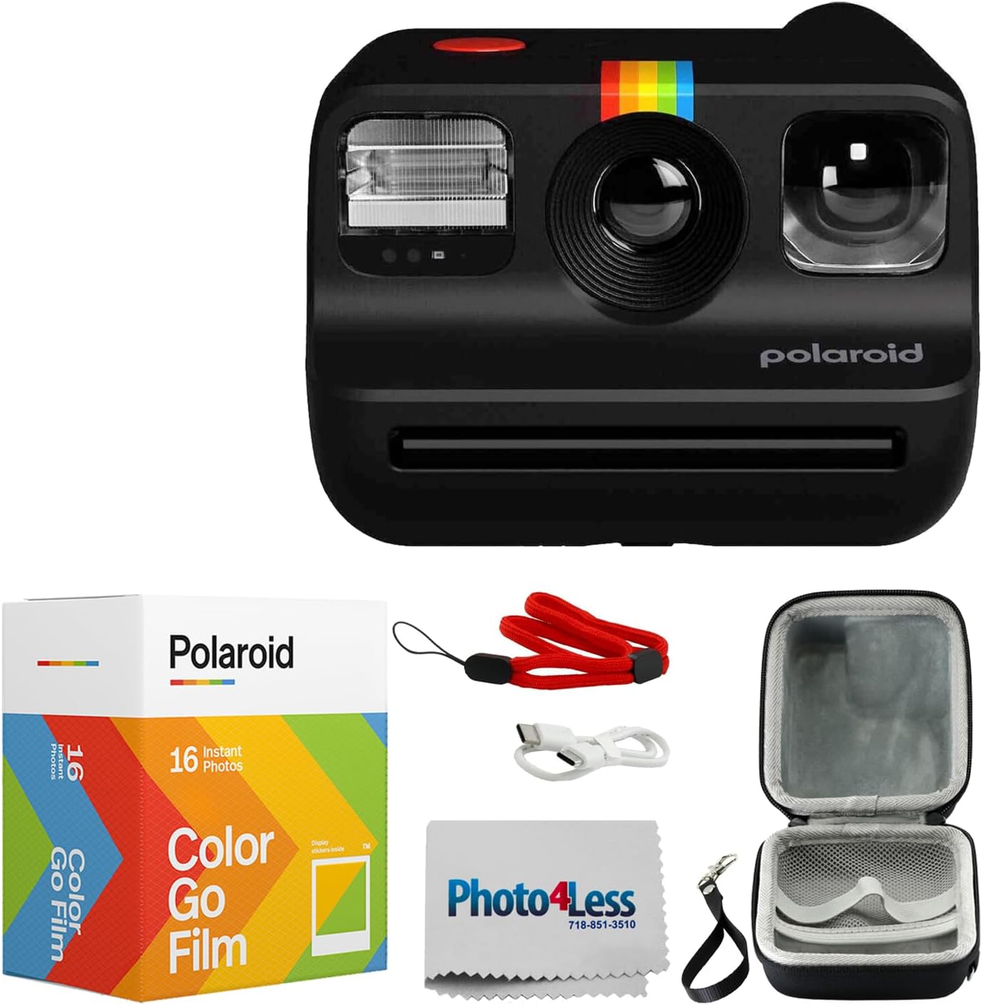 Instant Film Pack - Instant Film Mini Camera (Black) Comes