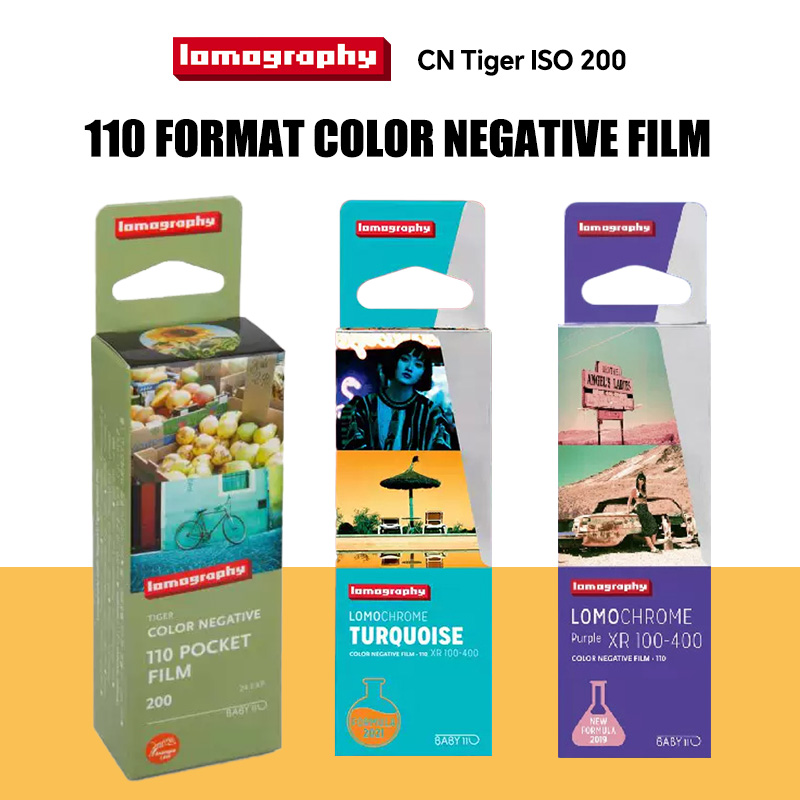 Instant Film Pack - Lomography 110 Film Color Negative LomoChrome