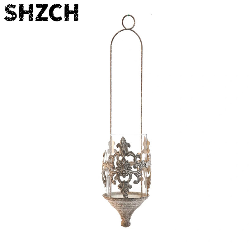 Collectible Vintage Matches - Vintage Hanging Candle Holder, Antique White