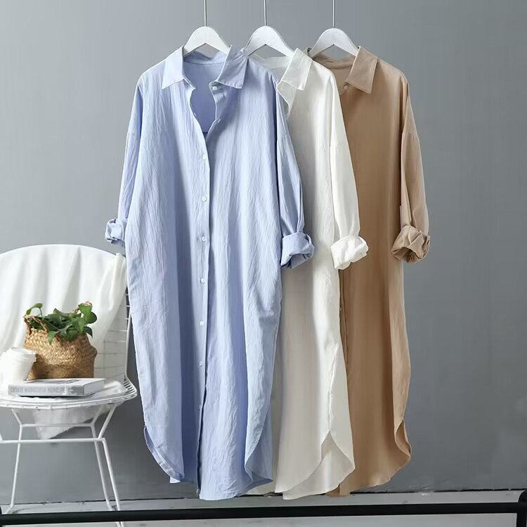 Vintage Collectible Buttons - Blouse women 2026 casual New solid