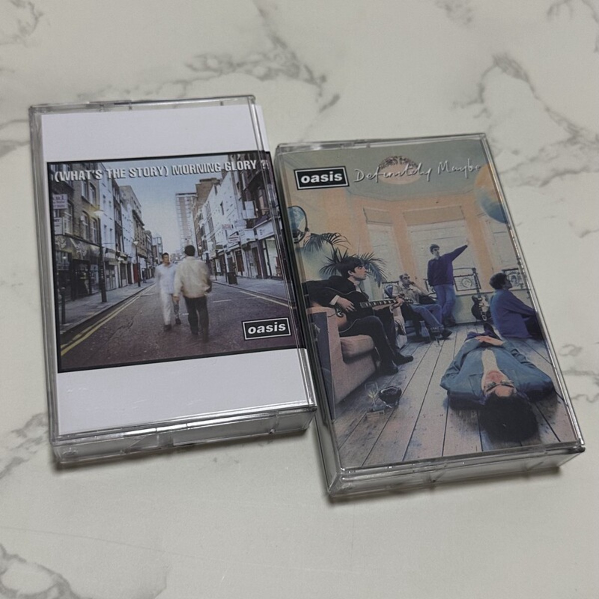 Vintage Collection - Oasis British Rock Band Cassette Tapes