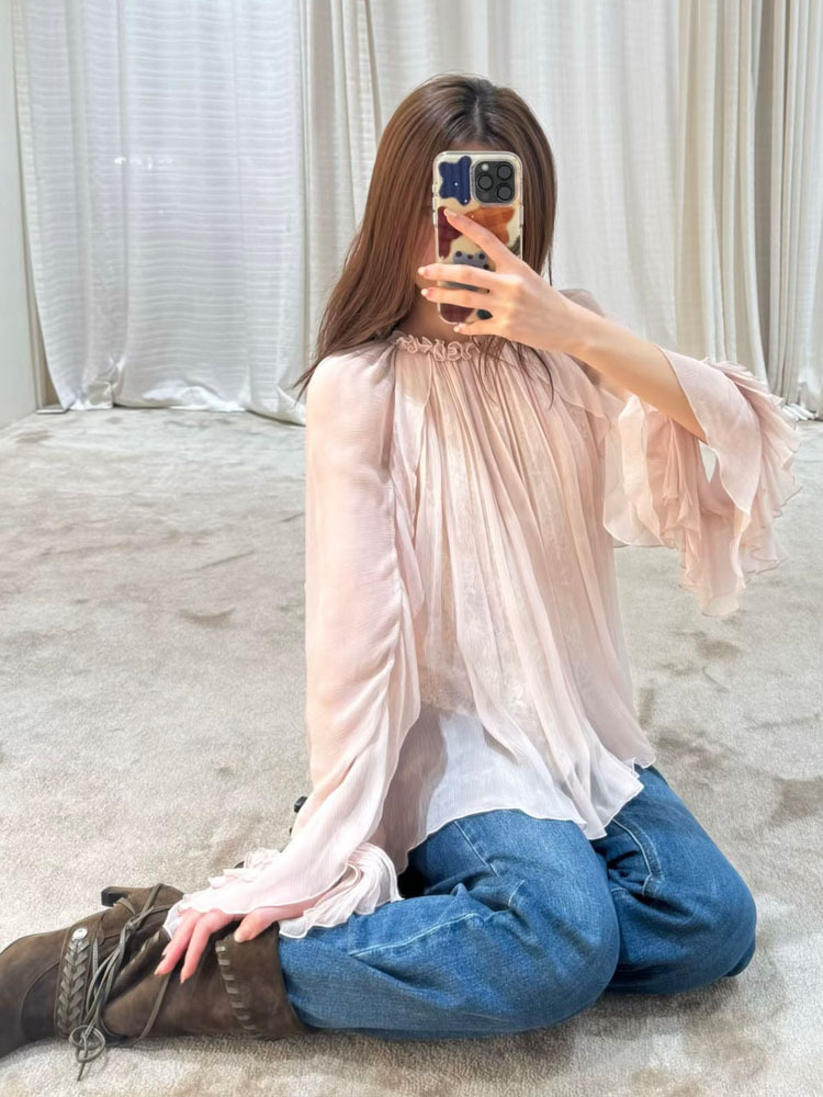 Lace ruffled loose top, stylis - đánh giá và giá Collectible & Vintage Dolls For Wedding