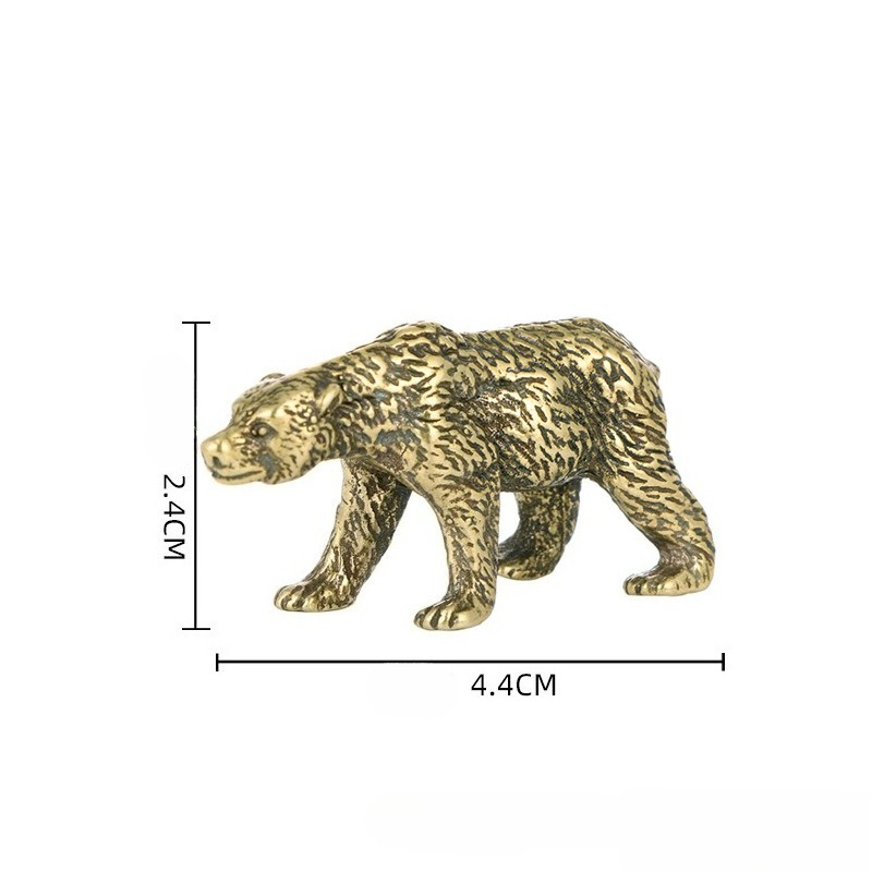 1PC Vintage Solid Brass Bear S - đánh giá và giá Vintage Collectible Bears