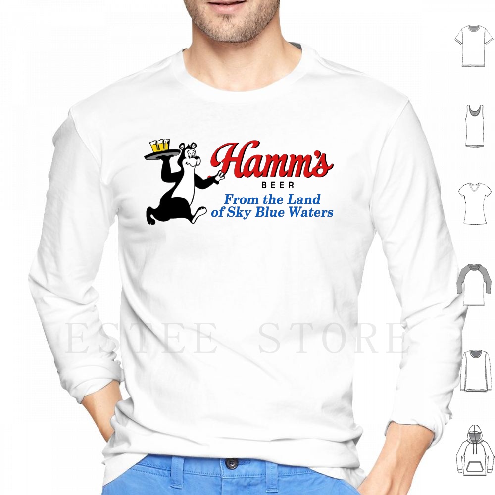 Hamm's Beer Bear Design Hoodie - đánh giá và giá Vintage Collectible Bears