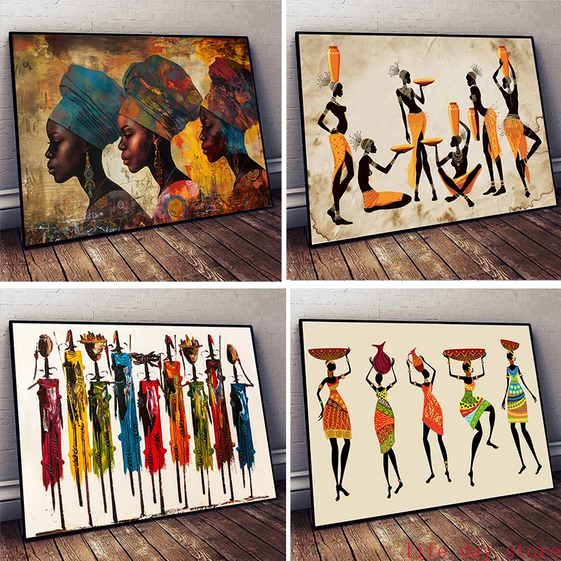 Ethnic African Black Woman Can - đánh giá và giá Vintage Things Collection