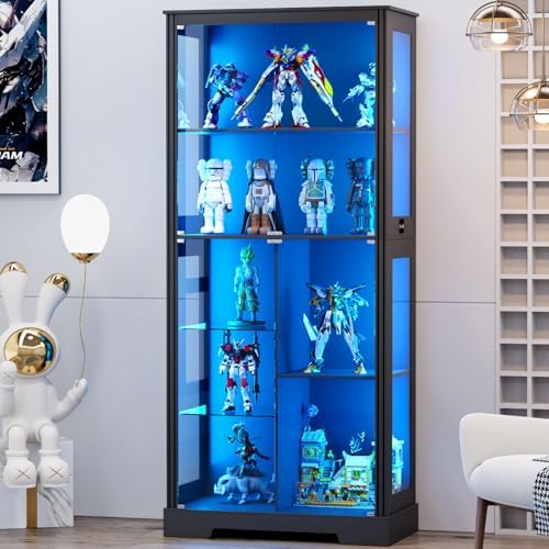 71'' Display Cabinet with 5-Ti - đánh giá và giá Collectible & Vintage Dolls For Wedding