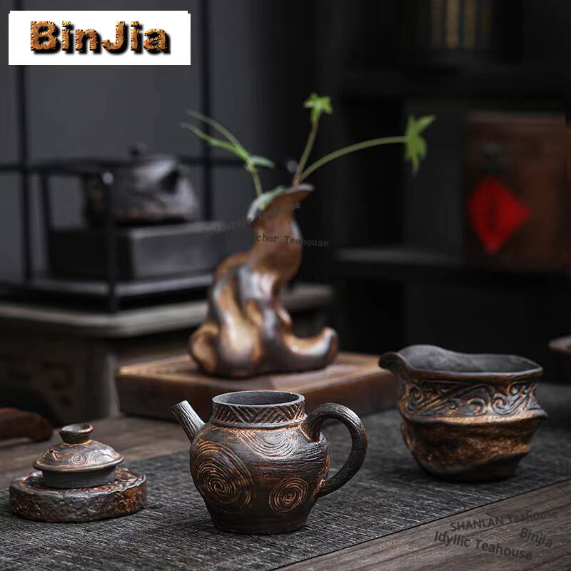 Japanese Old Rock Mud Teapot V - đánh giá và giá Vintage Collectible Accessories