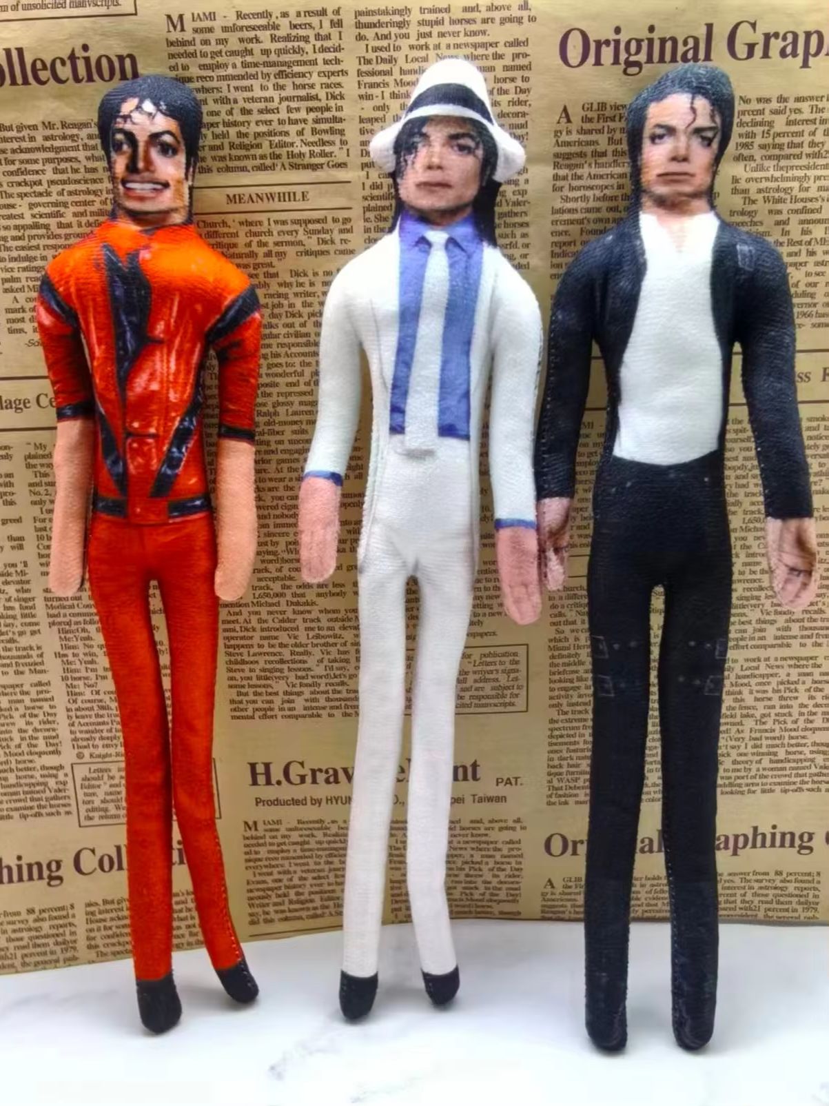 Vintage MJ Michael Jackson Cos - đánh giá và giá Vintage Collectible Figures
