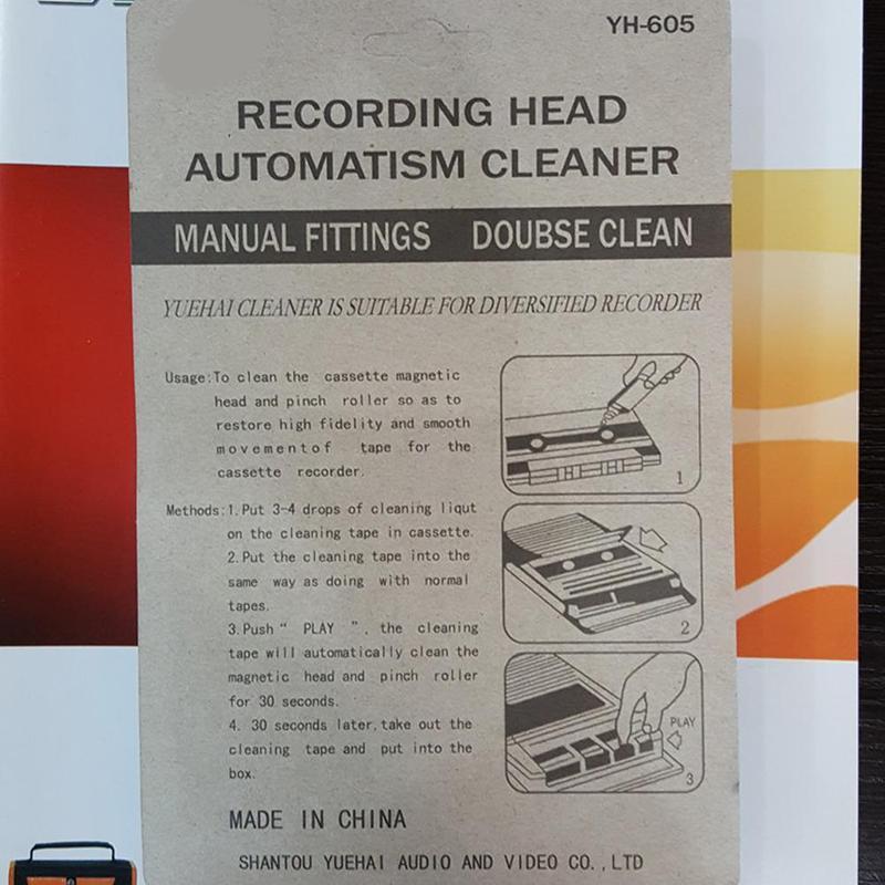 Cassette Tape Head Cleaner Dem - đánh giá và giá Cassette Tape Head
