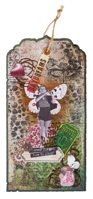 Tag Envelope Grunge Collection - đánh giá và giá Vintage Collectible Figures