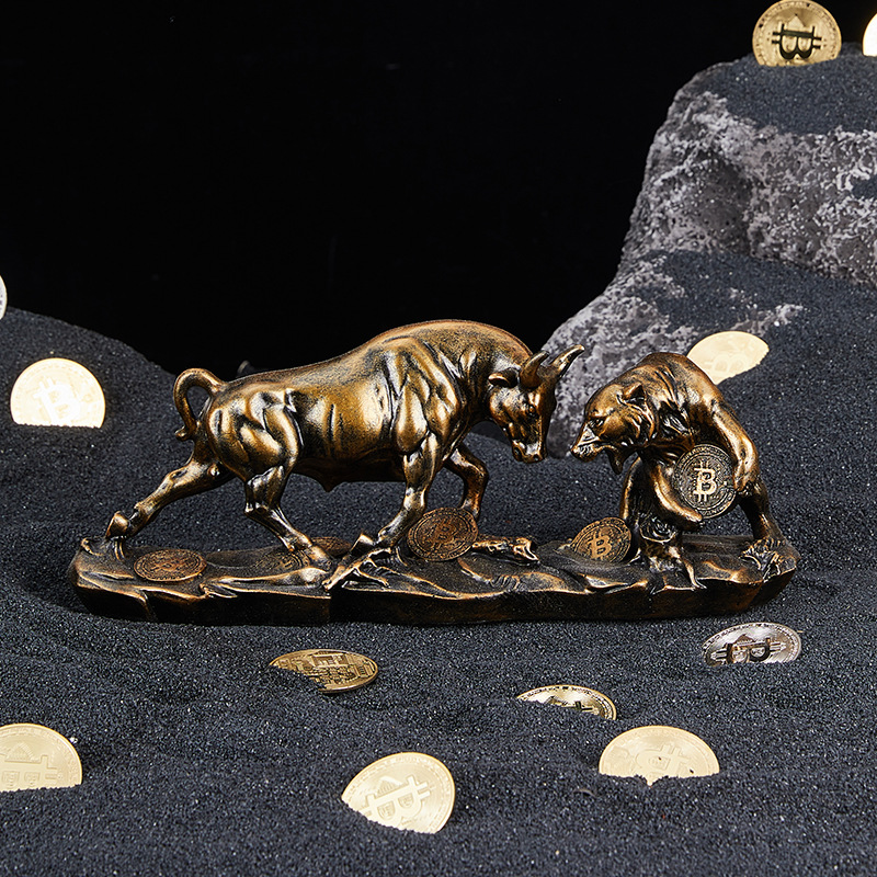 Feng Shui Bear Bull Statue Col - đánh giá và giá Vintage Collectible Bears