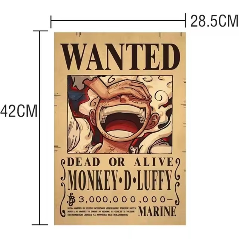 Anime One Piece Bounty Wanted  - đánh giá và giá Vintage Collectible Figures