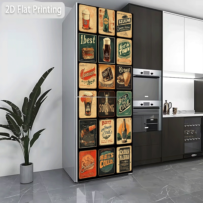 Refrigerator Sticker, Refriger - đánh giá và giá Vintage Cartoon Collectible