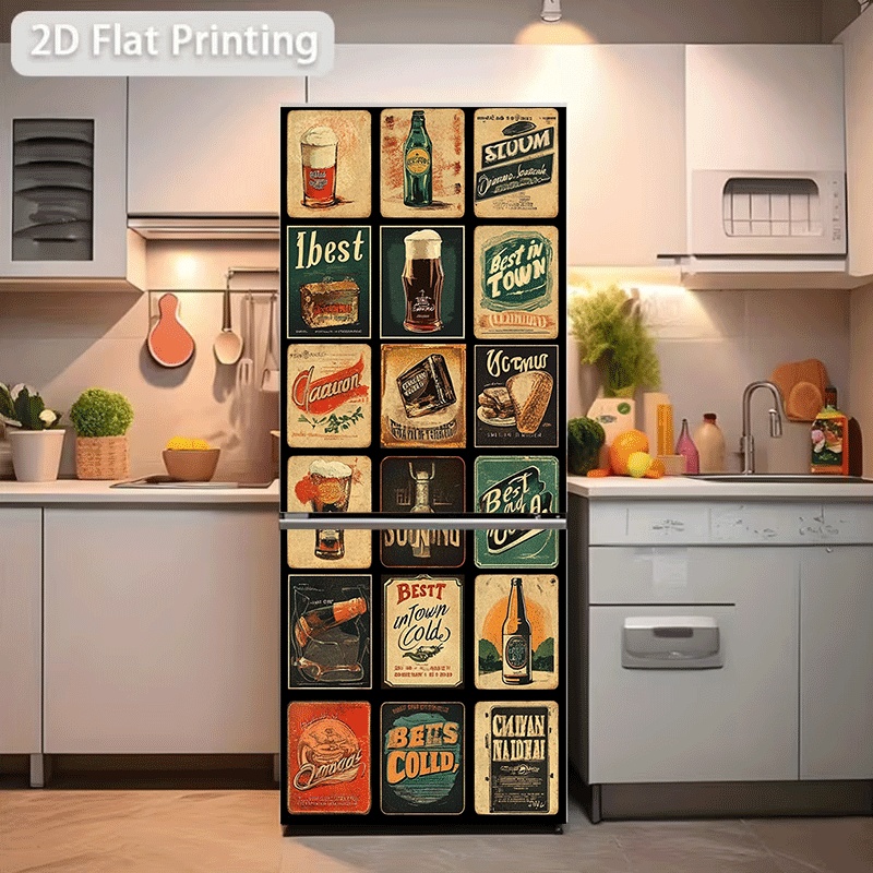 Refrigerator Sticker, Refriger - đánh giá và giá Vintage Cartoon Collectible