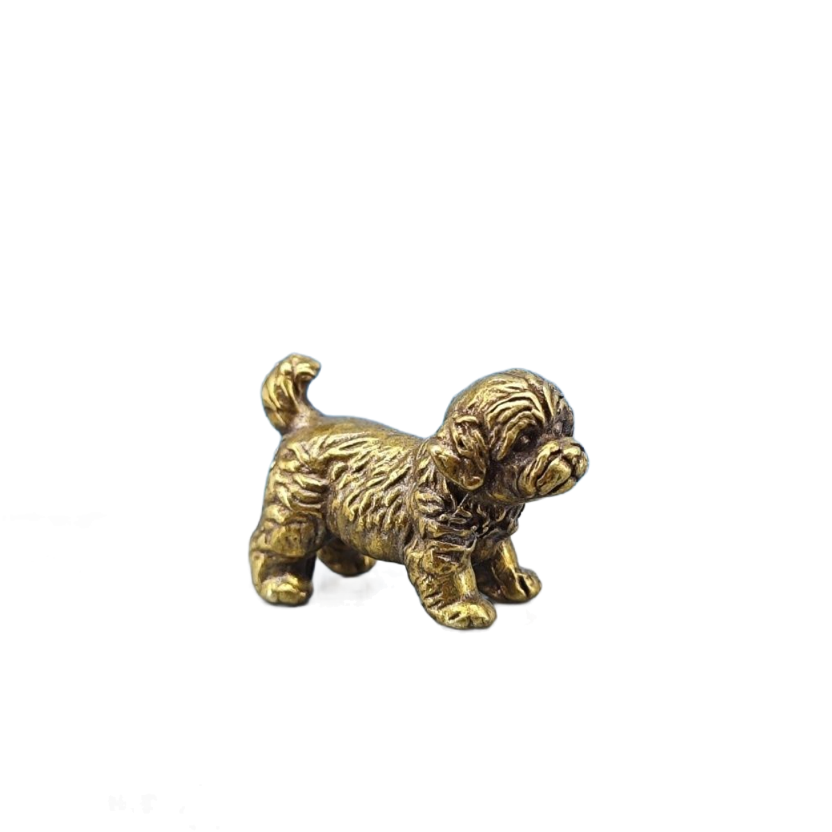 Mini Brass Dog Statue French B - đánh giá và giá Vintage Collectible Bears