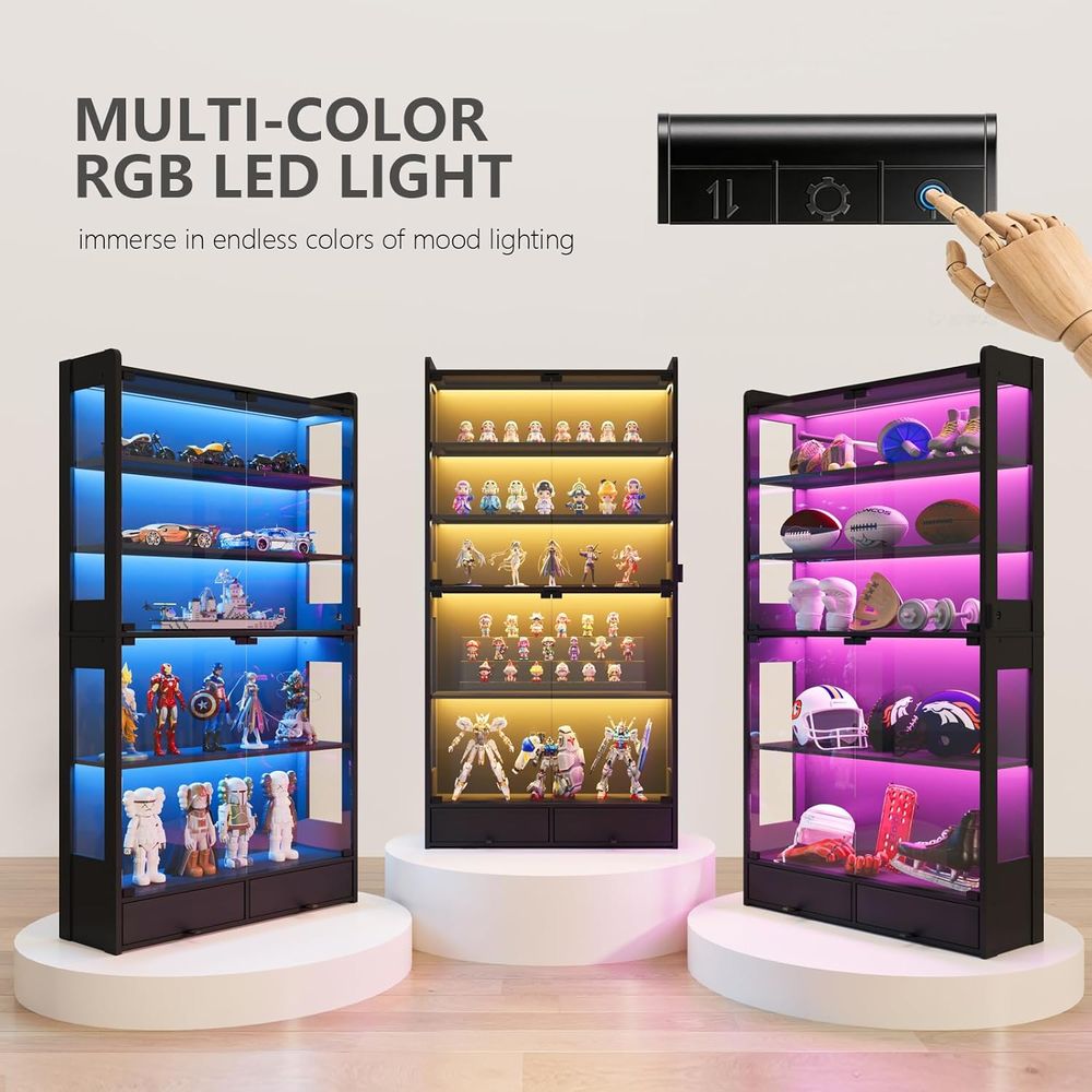 69 Tall Black LED Lighted 5-Ti - đánh giá và giá Collectible & Vintage Dolls For Wedding